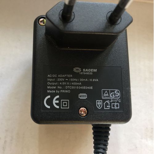 Sagem Chargeur Tels Portable Myx-1 Myx-2 Myx-3 Myx-4 Myx-5 My-X6