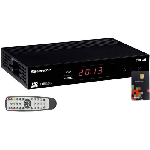 Sagemcom rcepteur TV satellite HD+ carte d'accs TNT SAT V6 Astra 19.2E