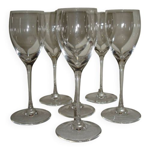 Saint Louis Pomerol 6 Verres A Eau Cristal  215 Cm Transparent
