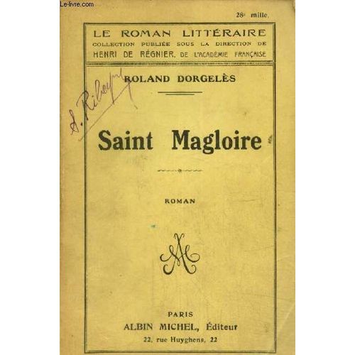 Saint Magloire   de roland dorgels 