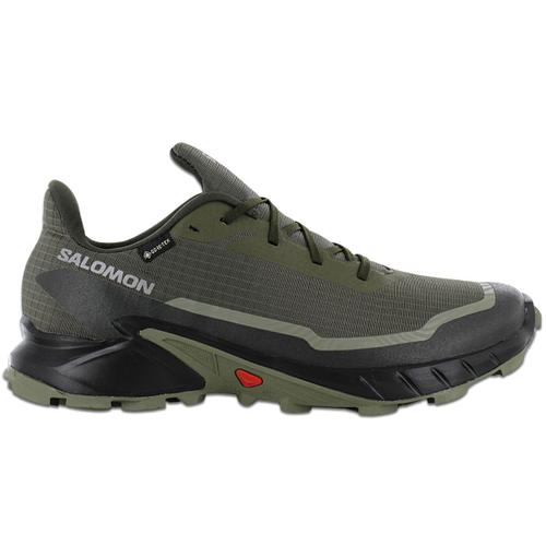 Salomon Alphacross 5 Gtx - Gore-Tex - Hommes Trail-Running Baskets Sneakers Chaussures Vert 473103 - 42