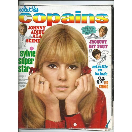 Salut Les Copains 01/01/1969 Sylvie Vartan, Johnny Hallyday, France Gall, Nicoletta, Carlos, Les Stones, Julien Clerc, Adamo,Dutronc,Herbert Lonard,Mireille Mathieu,Dick Rivers,Sheila,Franoise Hardy