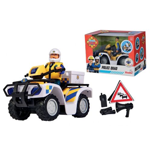 Sam Le Pompier Slp Quad Police + 1 Fig