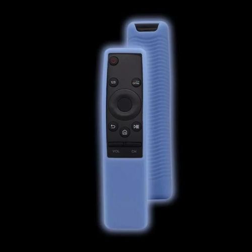 Samsung BN59 Series Smart TV Remote Control Case-Bleu lumineux Silicone Bleu lumineux