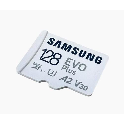 Samsung Carte Mmoire Micro SD Evo Plus 128 Go Micro SDXC A2 V30 jusqu' 130Mb/s sans l'emballage (en vrac)