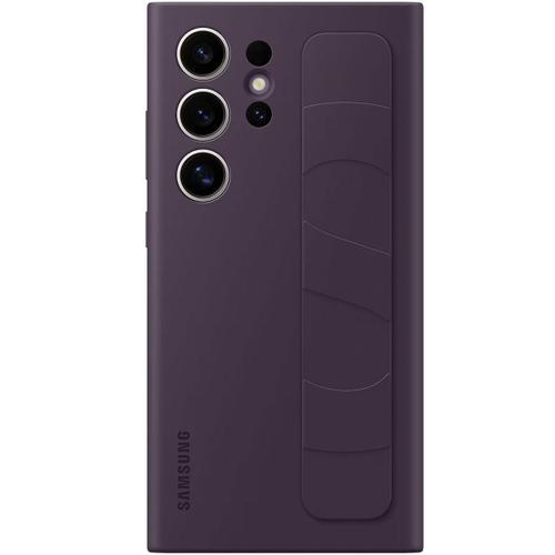 Samsung Coque Arrire Originale Standing Grip Galaxy S24 Ultra Dark Violet
