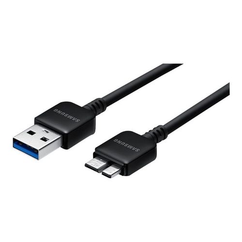 Samsung Et-Dq11y1 - Cble Pour Donnes - Micro-Usb De Type B Mle Pour Usb Type A Mle - Noir - Pour Galaxy Note 3