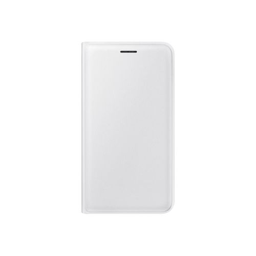 Samsung Flip Wallet Ef-Wj120 - tui  Rabat Pour Tlphone Portable - Blanc - Pour Galaxy J1 (2016)