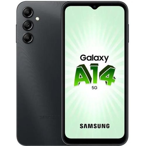 Samsung Galaxy A14 5G Dual-SIM 128 Go Noir