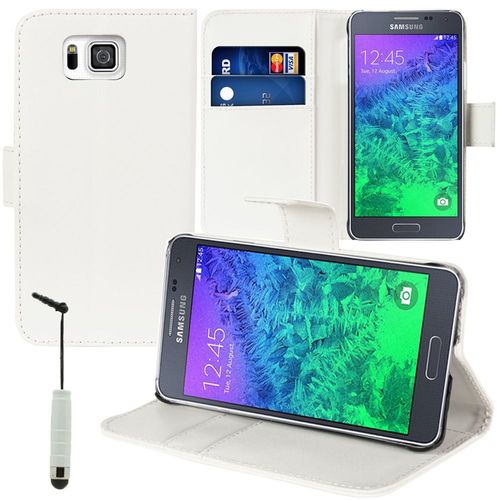 Etui Portefeuille Pour Samsung Galaxy Alpha 4.7