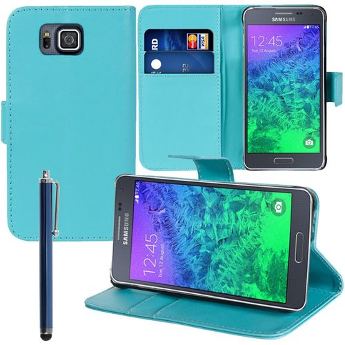 Etui Portefeuille Pour Samsung Galaxy Alpha 4.7
