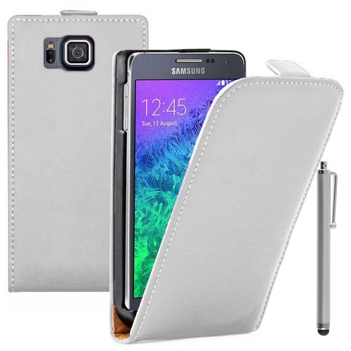 Etui Rabattable Verticale Pour Samsung Galaxy Alpha 4.7
