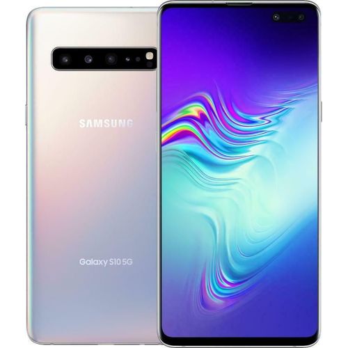 Samsung Galaxy S10 5G 256 Go Argent - Téléphones mobiles | Rakuten