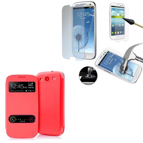 Etui S-View Pour Samsung Galaxy S3 I9300 4.8
