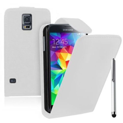 Etui Simili Cuir Pour Samsung Galaxy S5 5.1