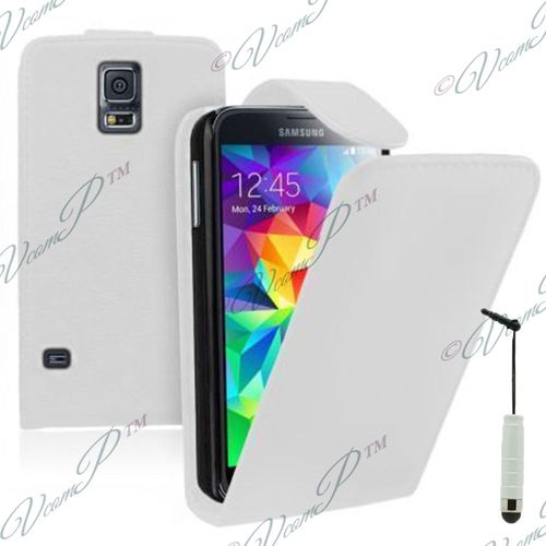 Etui Simili Cuir Pour Samsung Galaxy S5 5.1