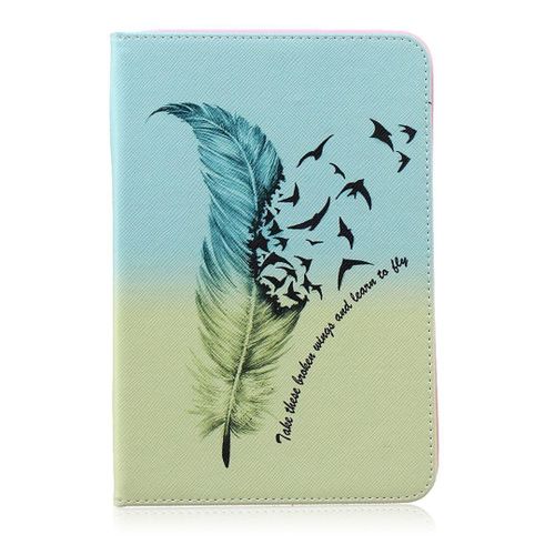 Samsung Galaxy Tab S2 8.0 Coque, Saturcase Beau Motif Pu Cuir Flip Portefeuille Support Porte-Carte Protecteur Coque Housse tui Pour Samsung Galaxy Tab S2 8.0 Sm-T710 T715 (Bfp-2)