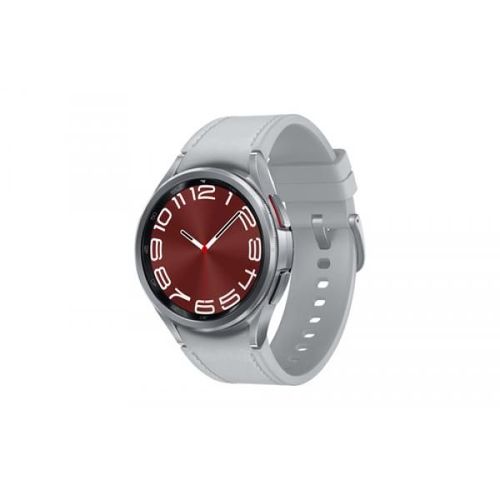 Samsung Galaxy Watch6 Classic Argent 43mm Lte Hybrid Eco-Leather Band Argent