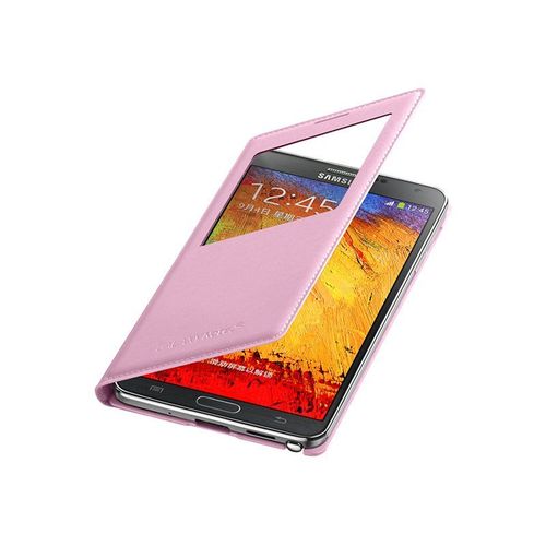 Samsung S View Ef-Cn900b - tui  Rabat Pour Tlphone Portable - Rose Blush - Pour Galaxy Note 3