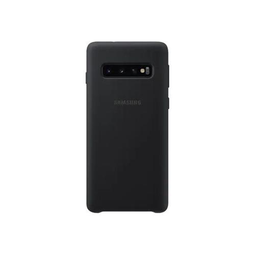 Samsung Silicone Cover Ef-Pg973 - Coque De Protection Pour Tlphone Portable - Silicone - Noir - Pour Galaxy S10, S10 (Unlocked), S10 Enterprise Edition