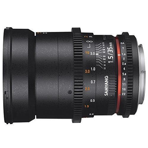 Samyang Objectif pour Nikon 35 mm T1.5 Noir