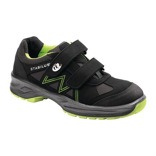 Sandale De Scurit Ben Taille 44 Noir/Vert Microfibres S1 Esd En Iso 20345 Stab