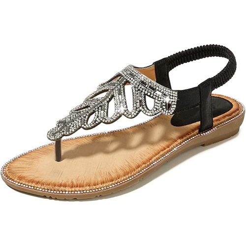 Mules à Talon Compensé Femme Noir - France FR