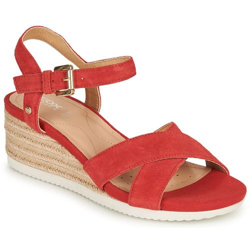 Sandales Geox D Ischia Corda D02hhc Rouge - 38