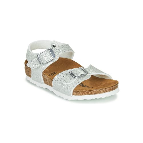 Sandales Birkenstock Rio Plain Birko Flor Argent - 25