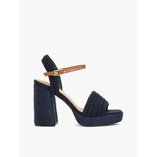 Sandales Compenses  Talon Carr Rope Heel Platform Sandal/Space Blue - 40