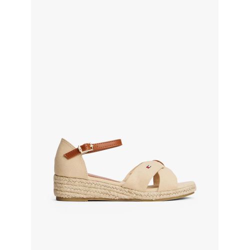 Sandales Compenses En Corde Rope Wedge Sandal/Sand - 34