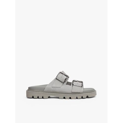 Sandales Crantes En Daim  Double Bride Tjm Double Strap Sandal Suede/Granite Road - 43