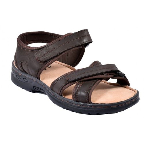 Sandales Cuir Scratch Fd2302 Coffee - 44