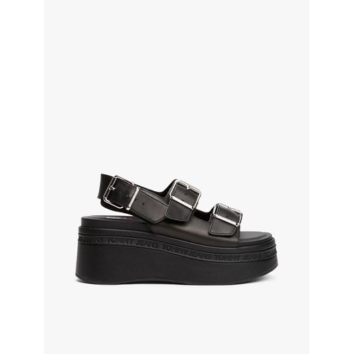 Sandales En Cuir Compenses Tjw Wedge Sandal/Black - 40