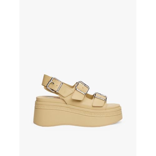 Sandales En Cuir Compenses Tjw Wedge Sandal/Relic Tan - 38