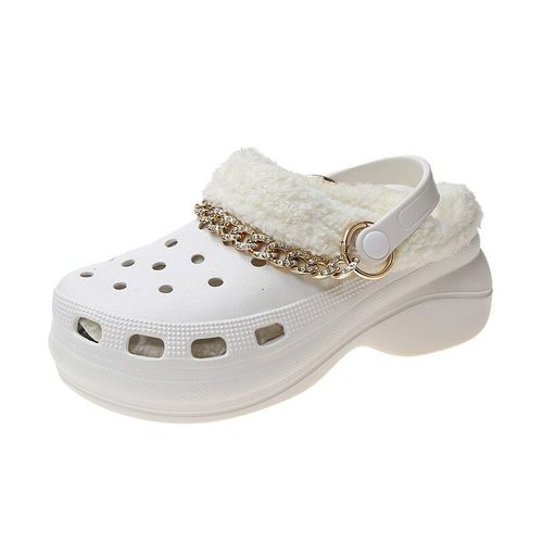 Sandales En Cuir Pour Femmes, Chaussures D't, Nouvelles Semelles paisses, Mode, Tongs Pop Instagram - 37