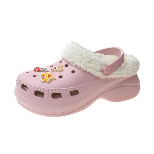 Sandales En Cuir Pour Femmes, Chaussures D't, Nouvelles Semelles paisses, Mode, Tongs Pop Instagram - 35