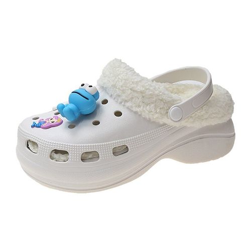 Sandales En Cuir Pour Femmes, Chaussures D't, Nouvelles Semelles paisses, Mode, Tongs Pop Instagram - 35