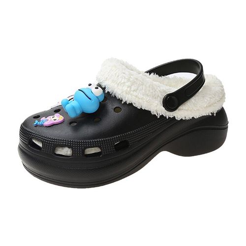 Sandales En Cuir Pour Femmes, Chaussures D't, Nouvelles Semelles paisses, Mode, Tongs Pop Instagram - 35