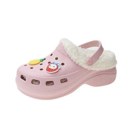 Sandales En Cuir Pour Femmes, Chaussures D't, Nouvelles Semelles paisses, Mode, Tongs Pop Instagram - 36