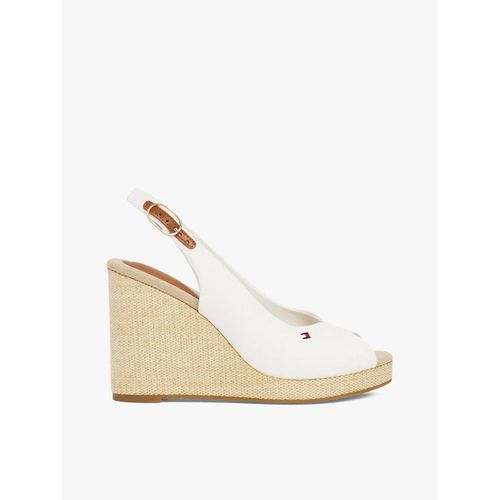 Sandales Espadrilles Slingback Compenses Flag High Wedge Espad Slingback/Ecru - 41