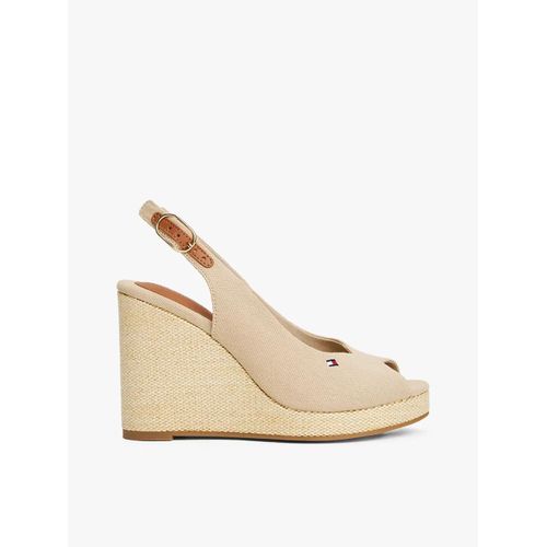 Sandales Espadrilles Slingback Compenses Flag High Wedge Espad Slingback/Horseradish - 41