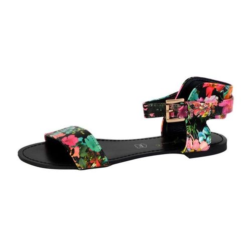 Sandales Plate The Divine Factory Multi - Multicolore - 38
