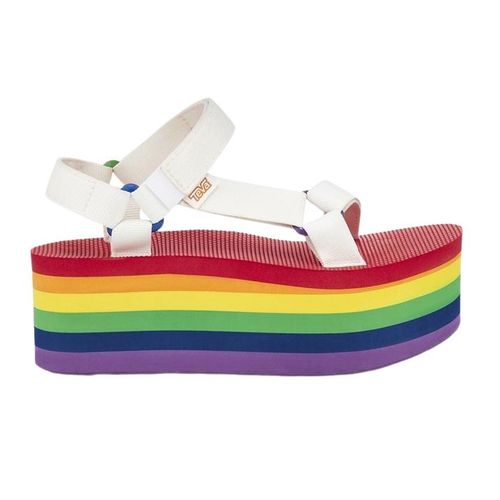 Sandales Plateformes Femme Teva Universal Stripe