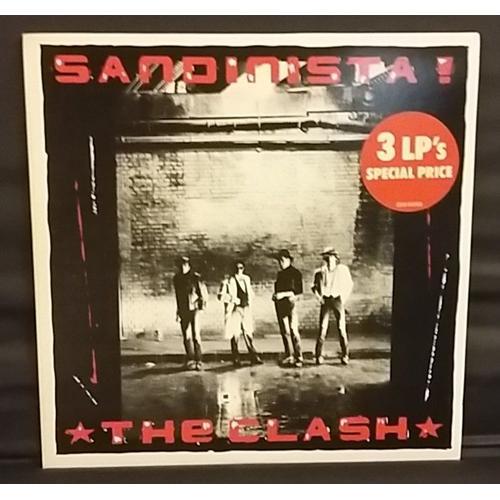 Sandinista!(3lp)(Black Vinyl)(Original)(1980)(Holland). - The Clash