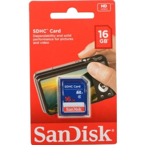 sandisk sdhc card 16gb