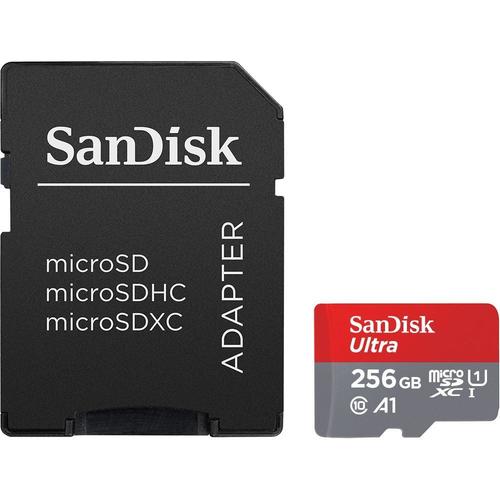 SanDisk Ultra - Carte mmoire flash (adaptateur microSDXC vers SD inclus(e))