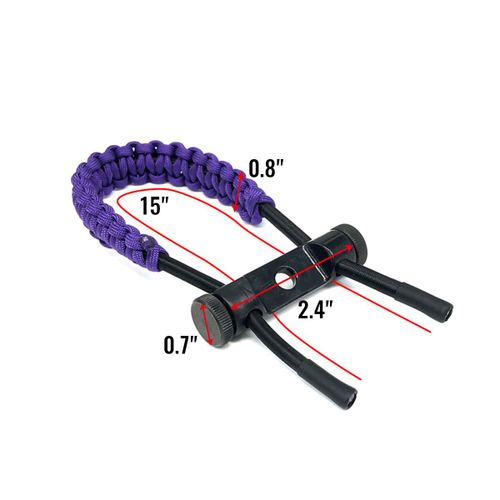 Sangle Rglable En Cuir Et Mtal Pour La Chasse,Arc  Poulies,Poignet,lingue,Tir  L'arc,Cible,Luminaire,?illet #D