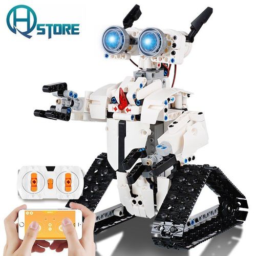 Sans Bote - Blocs De Construction De Robot Tlcommand, 467 Pices, Haute Technologie, Programmation Intelligente, Application, Briques, Modles De Jouets Pour Enfants, Cadeaux
