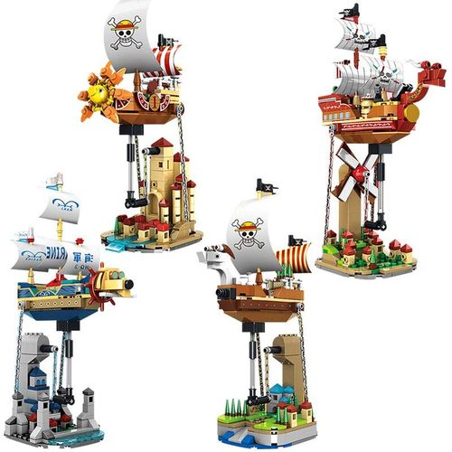 Sans Bote D'origine - Blocs De Construction  Assembler, 4 En 1, Expert Technique, Voile Du Ciel, Ides Moc, Modle De Voilier Nautique, Briques, Jouets  Monter Soi-Mme, Cadeaux Pour Garons